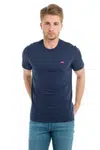 Levi&#39;s Tmavě modré pánské tričko Levi's® - Pánské
