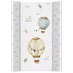 CEBA Podložka prebaľovacia 2-hranná mäkká (50x70) Basic Balloons