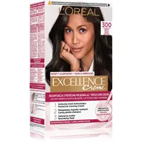 L’Oréal Paris Excellence Creme barva na vlasy odstín 3 Ciemny brąz 1 ks