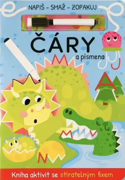 Čáry a písmena - Napiš, smaž, zopakuj