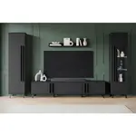 OBÝVACÍ STĚNA, černá