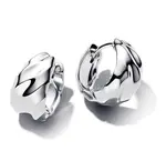 Pandora Stříbrné kruhové náušnice Essence 293874C00