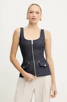 Halenka Marciano by Guess dámská, tmavomodrá barva, hladká, 5YPH35 7457A