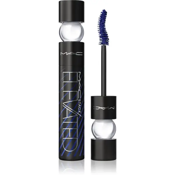 MAC Cosmetics MACStack Elevated Mascara dlouhotrvající řasenka pro objem a natočení řas odstín Denim Stack 12 ml