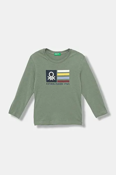 Dětské tričko s dlouhým rukávem United Colors of Benetton