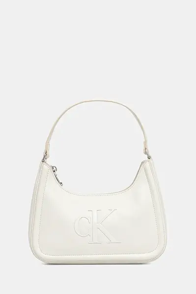 Kabelka Calvin Klein bílá barva, LV04F3230G