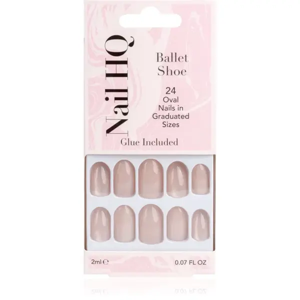 Nail HQ Ballet Shoe umělé nehty 24 ks