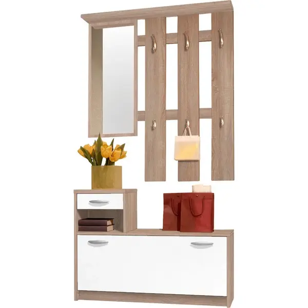 Carryhome ŠATNA, 100/190/26 cm