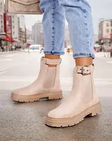 Resti Women's ankle boots with decorative strap Ozzoas