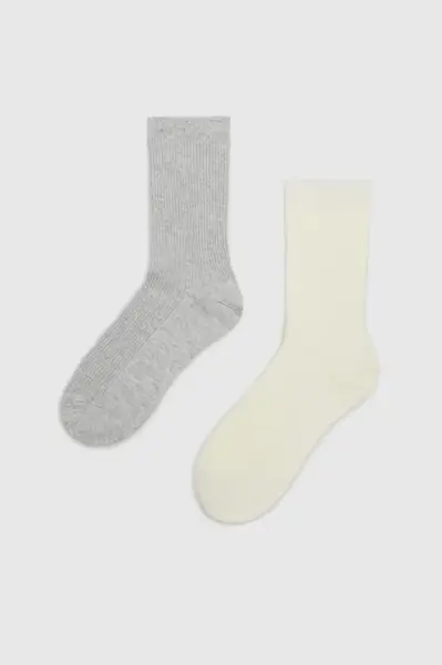 Marisse Women's Socks Z-Sk-4514 Off White