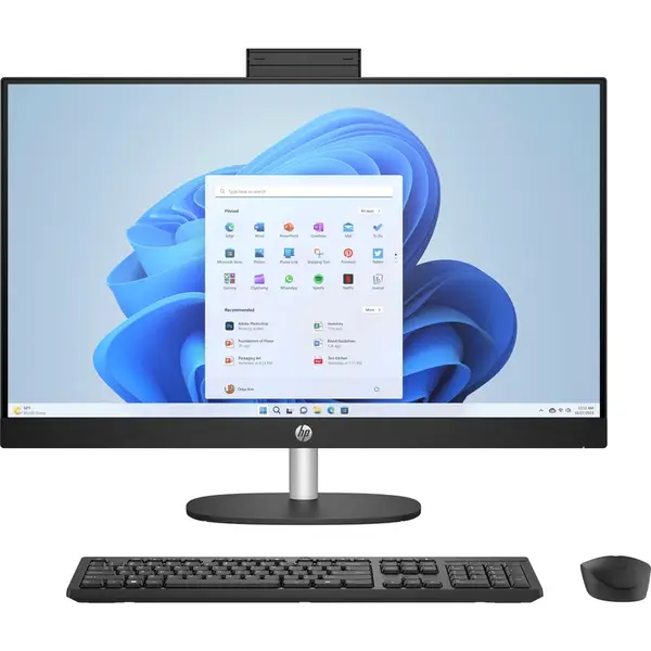 HP 27 27-cr1008nc B22FHEA#BCM Počítač All-in-one, 27", FHD, T, U5-125U, 32GB, 1TB SSD, 4C-iGPU, W11H, Black, 2R