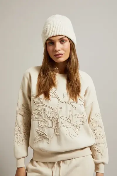 Marisse Women's Hat Z-Cz-4504 Off White