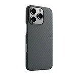 Pouzdro SWISSTEN MAGCARBON pro Apple iPhone 16, černá