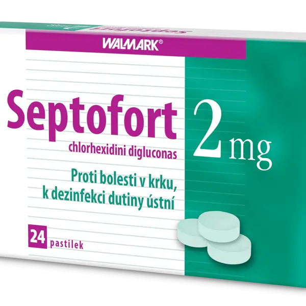 SEPTOFORT 2 mg 24 pastilek