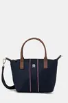 Kabelka Tommy Hilfiger tmavomodrá barva, AW0AW17707