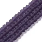 Transparent Glass Beads Strands
