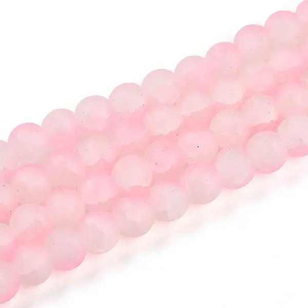 Crackle Glass Beads Strands