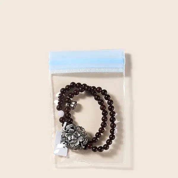 Clear PVC Jewelry Packaging Resealable Bags