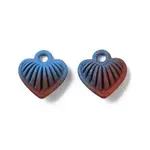 Spray Painted Alloy Pendants