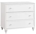 Zásuvková komoda ema - biela