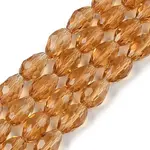 Transparent Glass Beads Strands