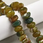 Natural Agate Bead Strands