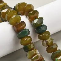 Natural Agate Bead Strands