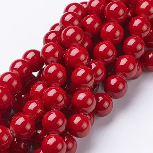Natural Mashan Jade Round Beads Strands