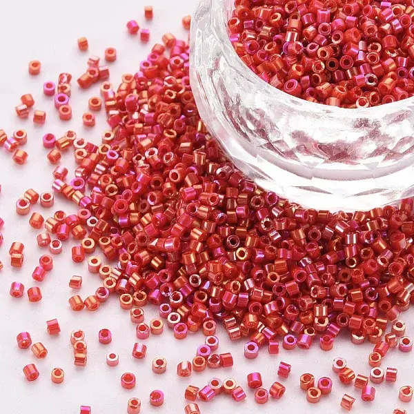 Glass Cylinder Beads