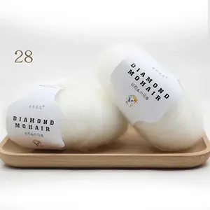 Acrylic Fiber Mohair Wool Knitting Yarn