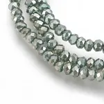 Electroplate Glass Beads Strands