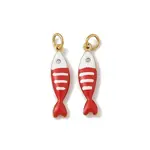 304 Stainless Steel Enamel Pendants