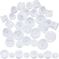 80 Sets 4 Styles Plastic Dustproof Bottle Stoppers