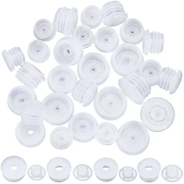 80 Sets 4 Styles Plastic Dustproof Bottle Stoppers