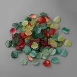 Transparent Glitter Glass Pendants