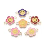 Alloy Enamel Connector Charms
