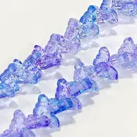 Transparent Glass Beads Strand