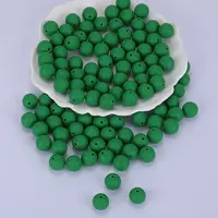 Round Silicone Focal Beads