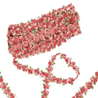 Flower Polyester Trim Ribbon