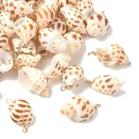 Natural Spiral Shell Pendants