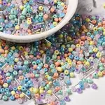 Opaque & Transparent Inside Colours Glass Seed Beads