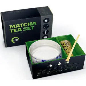 Matcha Tea Matcha Set Hiroki dárková sada pro přípravu nápoje