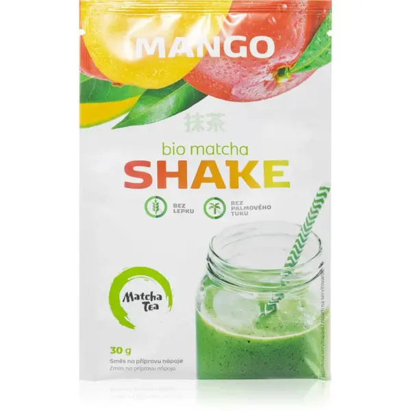 Matcha Tea Matcha Shake BIO prášek na přípravu nápoje s matchou příchuť Mango 30 g
