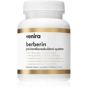 Venira Berberin kapsle pro normální činnost kardiovaskulárního systému 60 cps