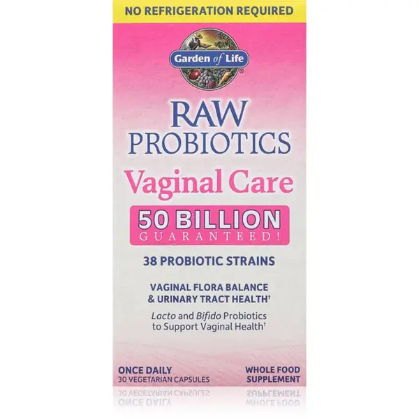 Garden of Life RAW Probiotics Vaginal Care probiotika pro ženy 30 cps