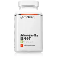 GymBeam Ashwagandha KSM-66® kapsuly na podporu fyzického a duševného zdravia 90 cps