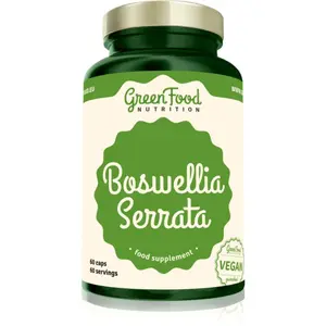 GreenFood Nutrition Boswellia Serrata výživový doplnok pre vašu pohodu 88 g