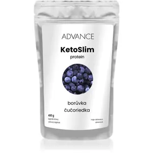 Advance KetoSlim proteínový kokteil prášok na chudnutie príchuť Blueberry 480 g