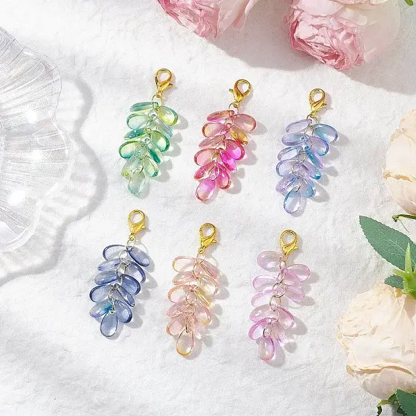 Teardrop Glass Pendant Decorations