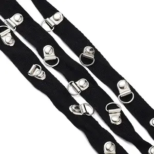 Cotton & Iron Clasps Elastic Straps